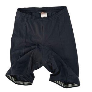 REI Womens Black 80% Nylon 20% Spandex Padded Cycling Shorts Size M